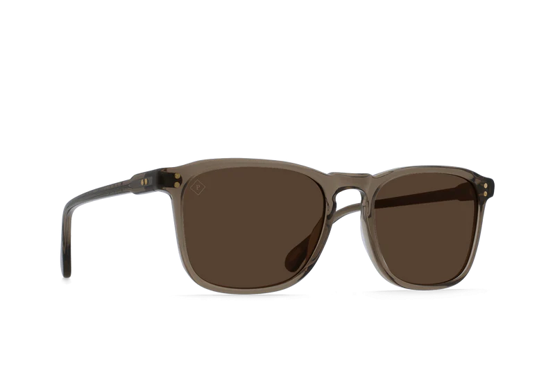 Raen Optics Wiley Polarized Sunglasses - Ghost / Vibrant Brown