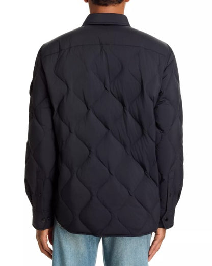 Rag & Bone Dane Quilted Shirt Jacket - Black