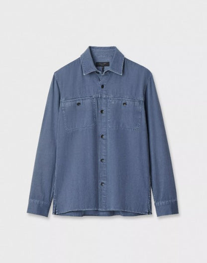 Rag & Bone Denim Workwear Shirt - Worn Indigo