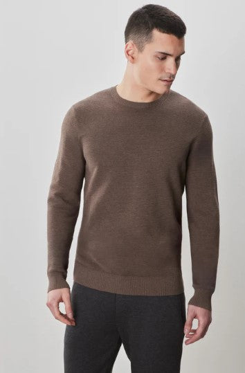 Robert Barakett Enrique Sweater - Brown
