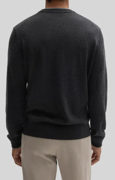 Robert Barakett Thomas Crewneck Sweater - Charcoal