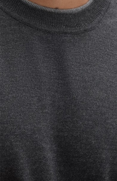 Robert Barakett Thomas Crewneck Sweater - Charcoal