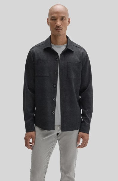 Robert Barakett Upton Overshirt - Black