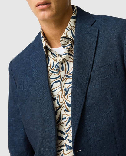 Rodd & Gunn East Bay Sports Fit midnight navy blazer jacket for men