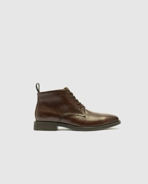 Rodd & Gunn Ruskin Chukka Boot - Dark Cognac