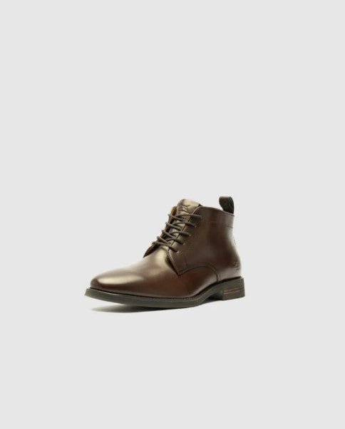 Rodd & Gunn Ruskin Chukka Boot - Dark Cognac
