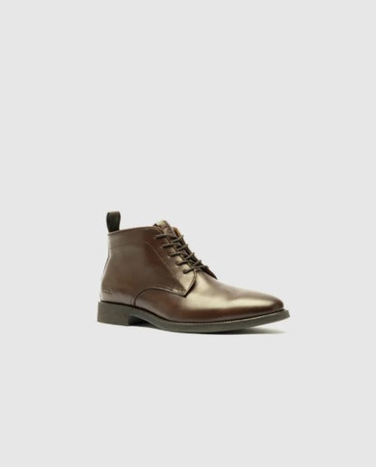 Rodd & Gunn Ruskin Chukka Boot - Dark Cognac