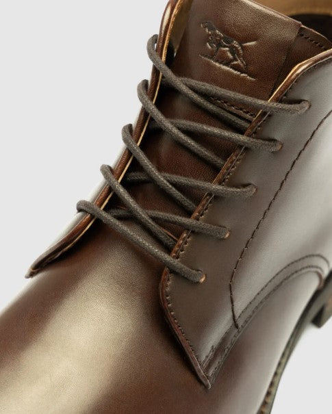 Rodd & Gunn Ruskin Chukka Boot - Dark Cognac