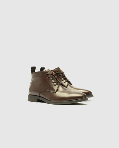 Rodd & Gunn Ruskin Chukka Boot - Dark Cognac