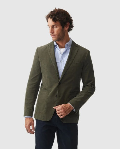 Rodd & Gunn Saint Bathans Sports Fit Jacket - Moss