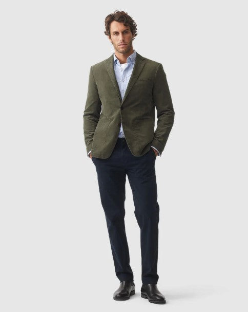 Rodd & Gunn Saint Bathans Sports Fit Jacket - Moss
