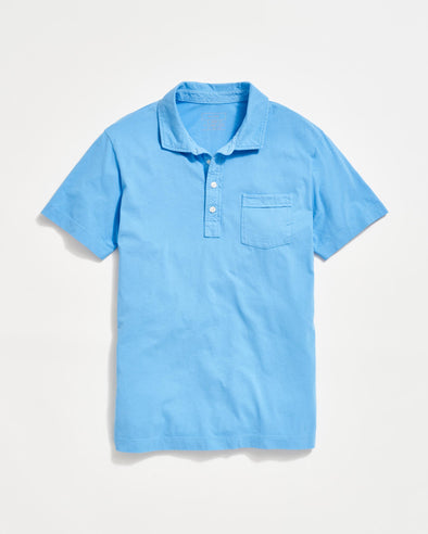 Billy Reid Pensacola Polo in French Blue