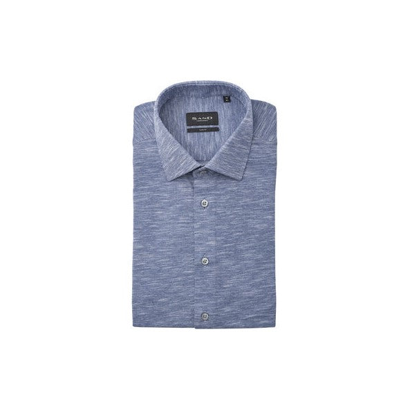 Sand Copenhagen State N Short Sleeve Shirt - Blue