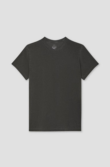 Save Khaki United Men's Short Sleeve Supima Crew Tee - Faded Black