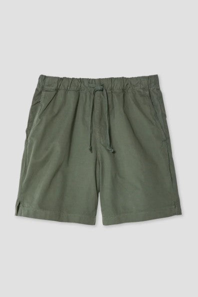 Save Khaki United Twill Easy Short - Rye Grass