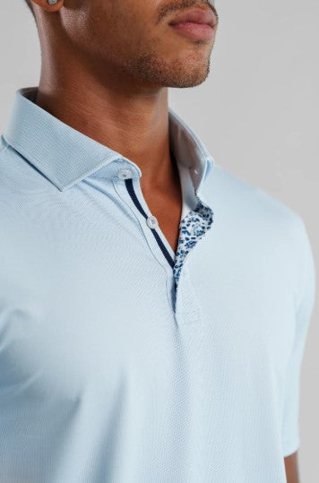 Stone Rose Apex Birdseye Polo