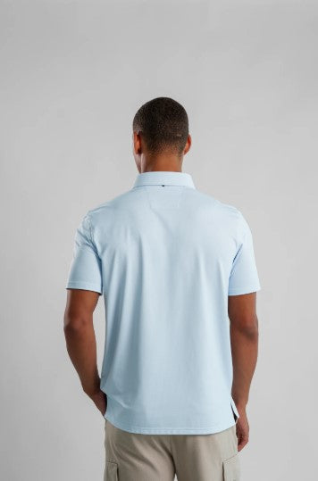 Stone Rose Apex Birdseye Polo
