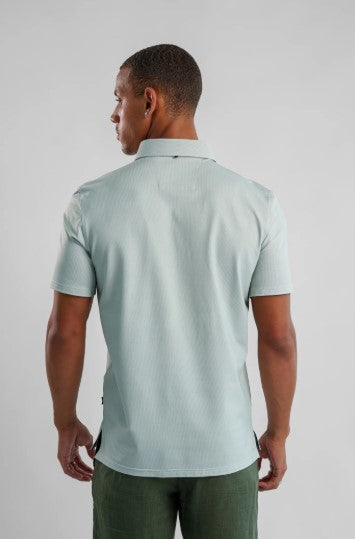 Stone Rose Apex Birdseye Polo