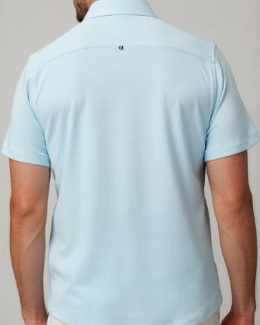 Stone Rose ORIGIN Short Sleeve T-Series Shirt - Light Blue