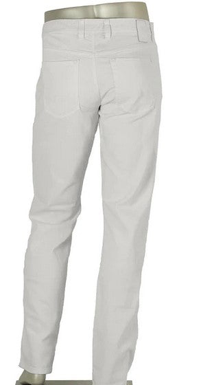 Alberto Pipe Jeans in White