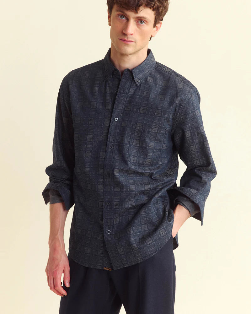 Billy Reid Tapestry Button Down