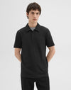 Bron Polo Shirt in Cosmos Slub Cotton