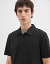 Bron Polo Shirt in Cosmos Slub Cotton