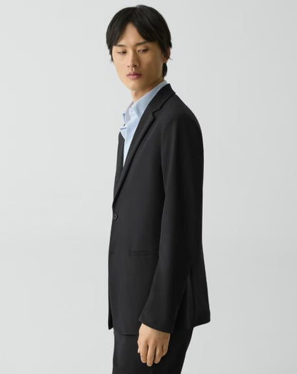 Theory Clinton Blazer in Precision Ponte - Black