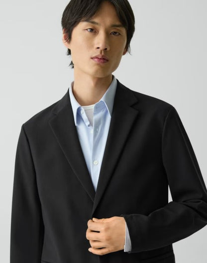 Theory Clinton Blazer in Precision Ponte - Black