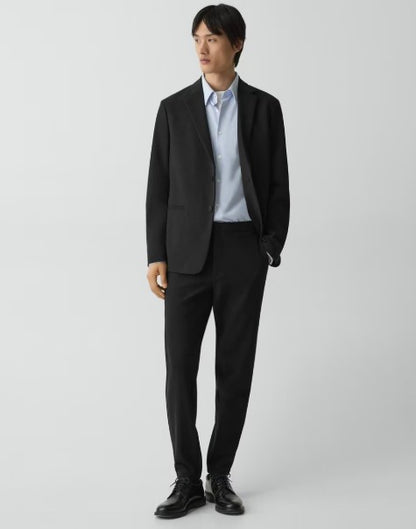 Theory Clinton Blazer in Precision Ponte - Black