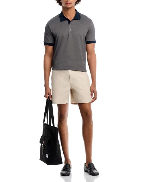 Theory Geo Mod Jacquard Polo