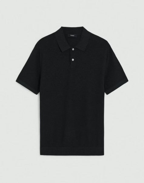 Theory Goris Polo Shirt in Light Bilen