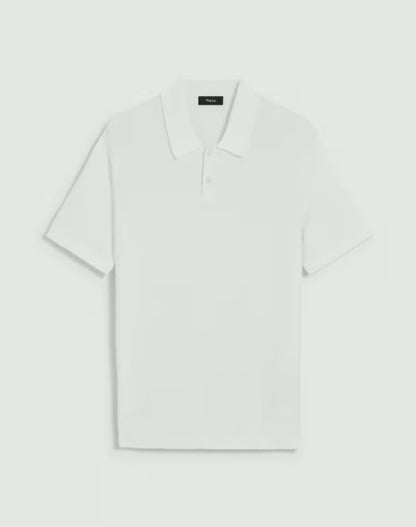 Theory Goris Polo Shirt in Light Bilen