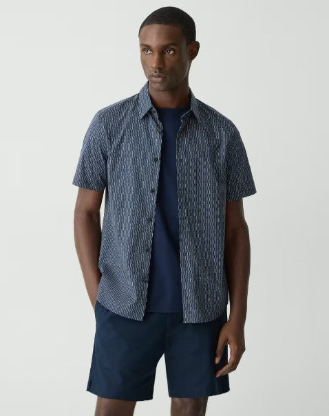 Theory Irving S/S Shirt in Stretch Cotton