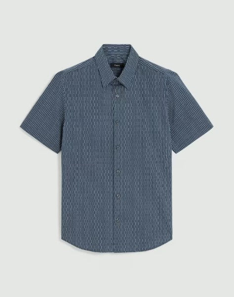 Theory Irving S/S Shirt in Stretch Cotton