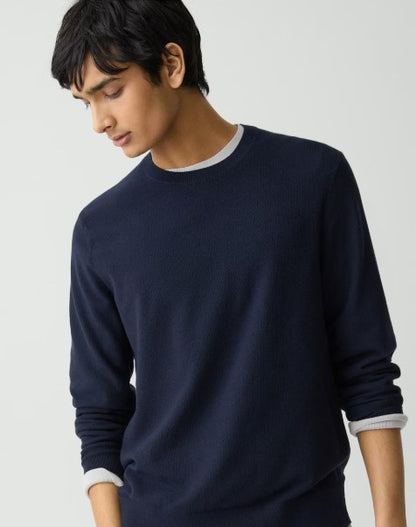 Riland Crewneck Sweater in Light Bilen
