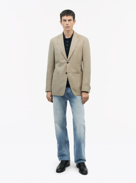 Tiger of Sweden Justin HL Linen Blend Blazer - Beige