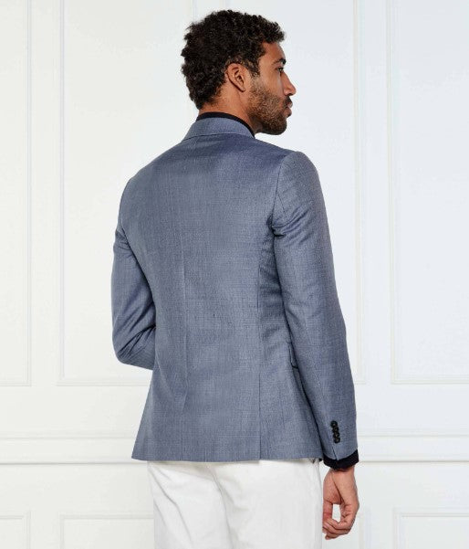 Tiger of Sweden Blue Sharkskin Jamie Jacket