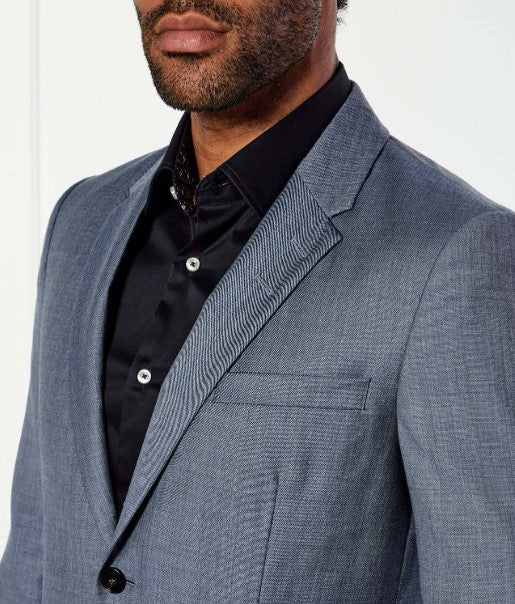 Tiger of Sweden Blue Sharkskin Jamie Jacket