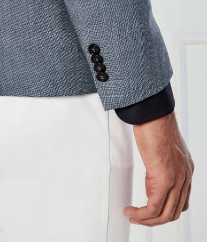 Tiger of Sweden Blue Sharkskin Jamie Jacket