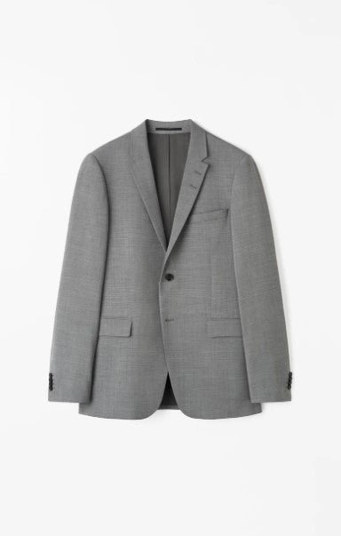 Tiger of Sweden Grey Sharkskin Jamie Jacket