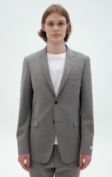 Tiger of Sweden Grey Sharkskin Jamie Jacket