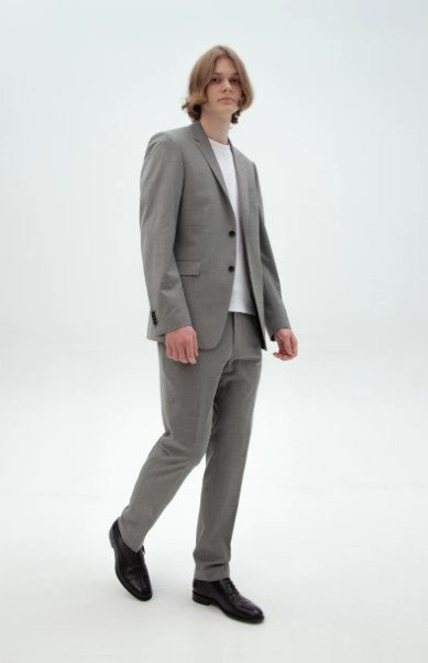 Tiger of Sweden Grey Sharkskin Jamie Jacket