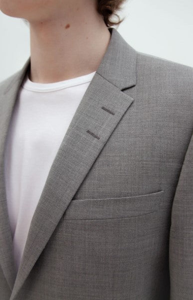 Tiger of Sweden Grey Sharkskin Jamie Jacket