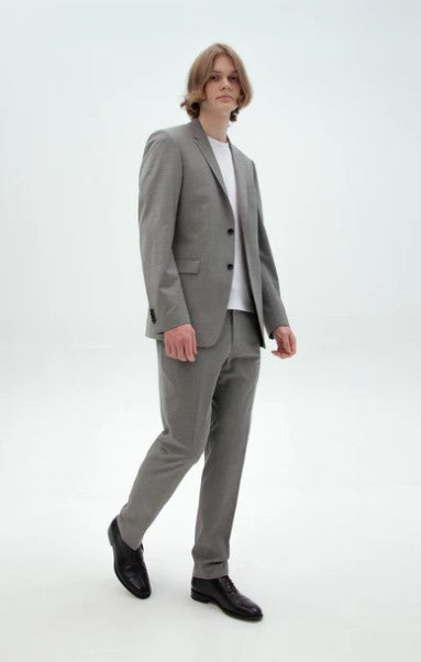 Tiger of Sweden Grey Sharkskin Tenutas Trousers