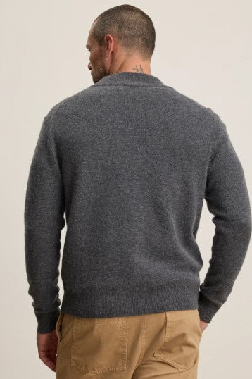 Velvet & Graham Dallen Full Zip Sweater - Storm