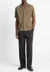 Vince Seersucker-Knit Cotton Cabana Shirt