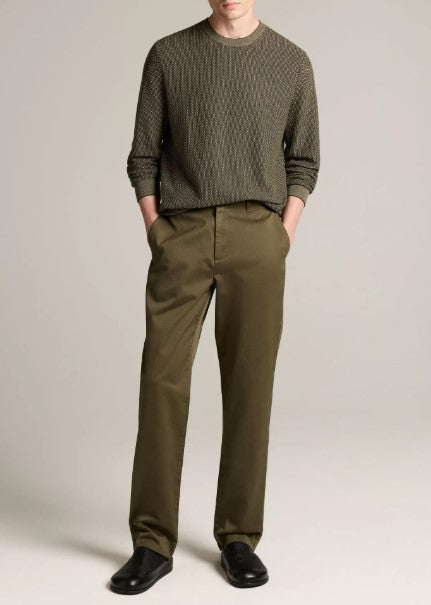 Vince Geo-Jacquard Wool-Blend Crew Neck Sweater - Midnight Garden