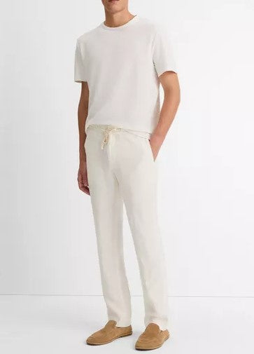 Vince Lightweight Hemp Pant - Bone