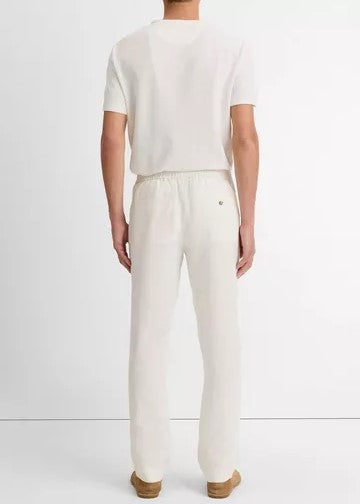 Vince Lightweight Hemp Pant - Bone